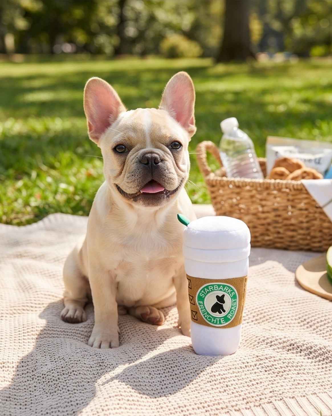 Haute Diggity Dog Starbarks Plush Dog Toy With Lid Plush Dog Toy