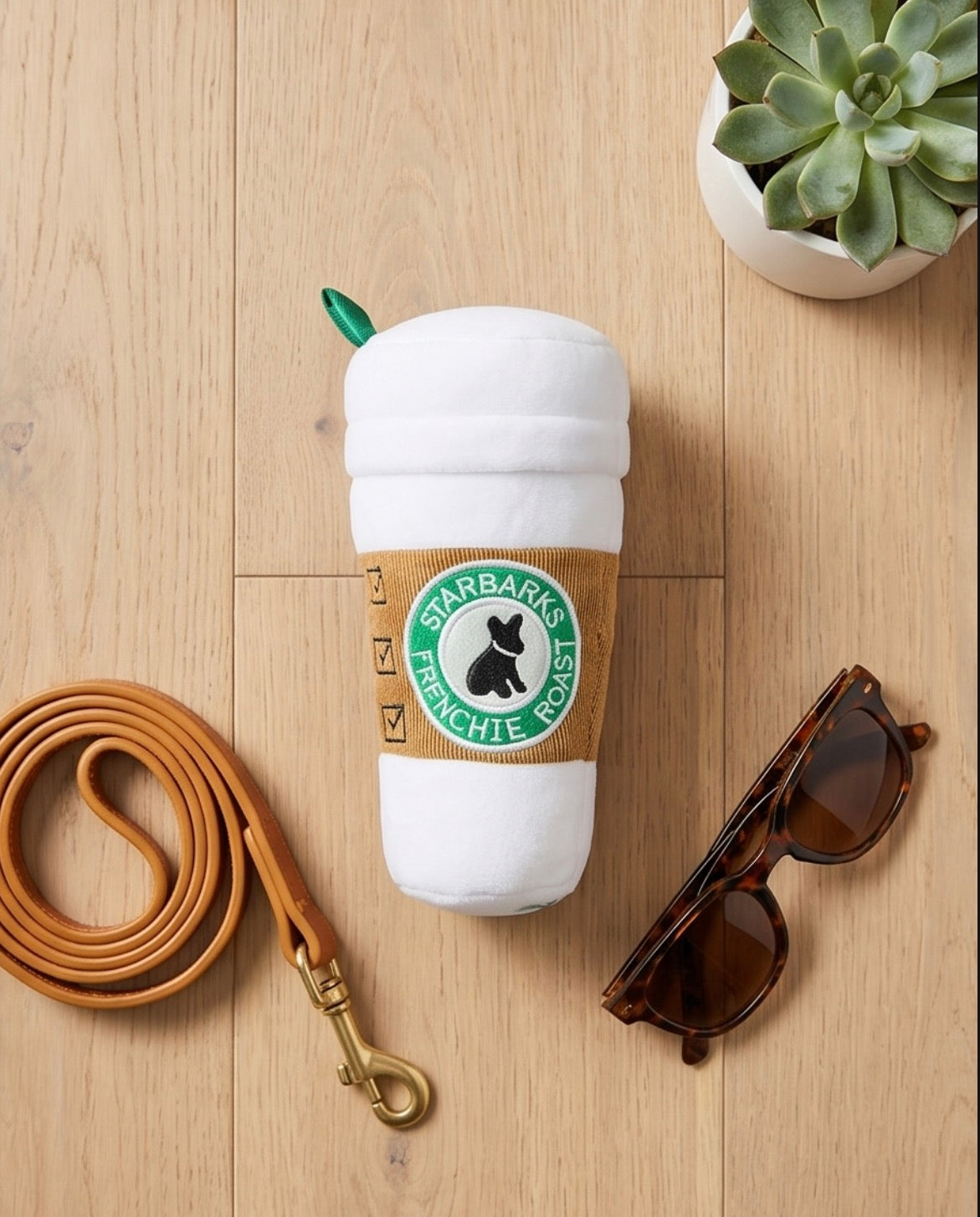 Haute Diggity Dog Starbarks Plush Dog Toy With Lid Plush Dog Toy