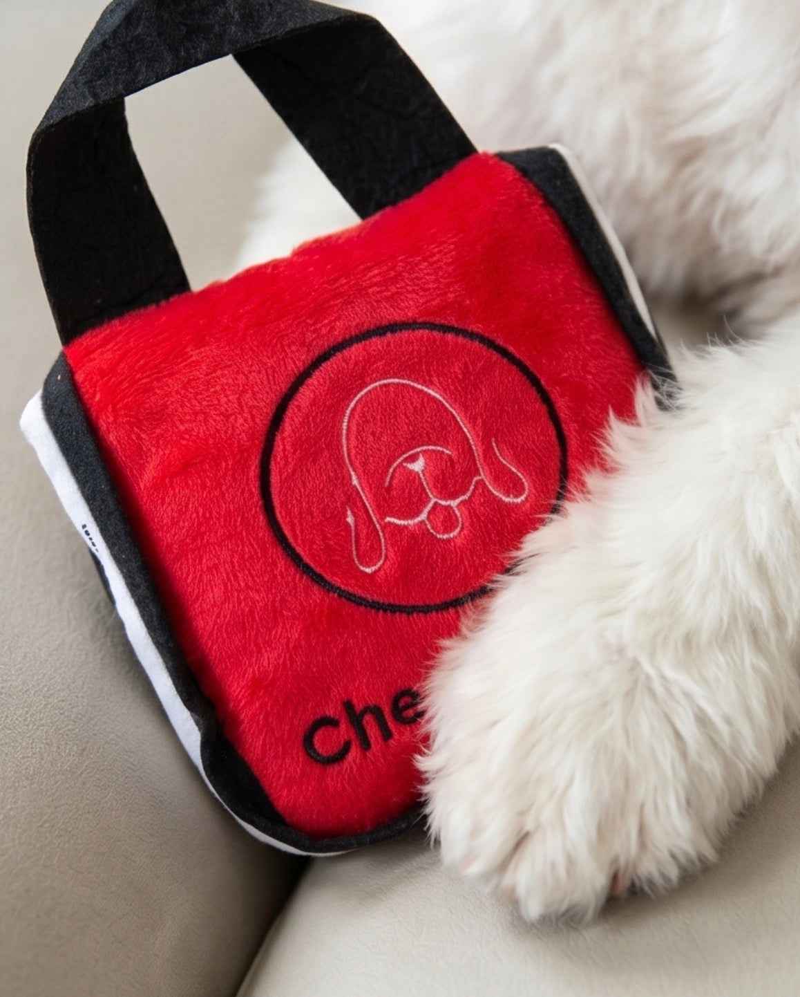 Haute Diggity Dog Chewlulemon Tote Plush Dog Toy