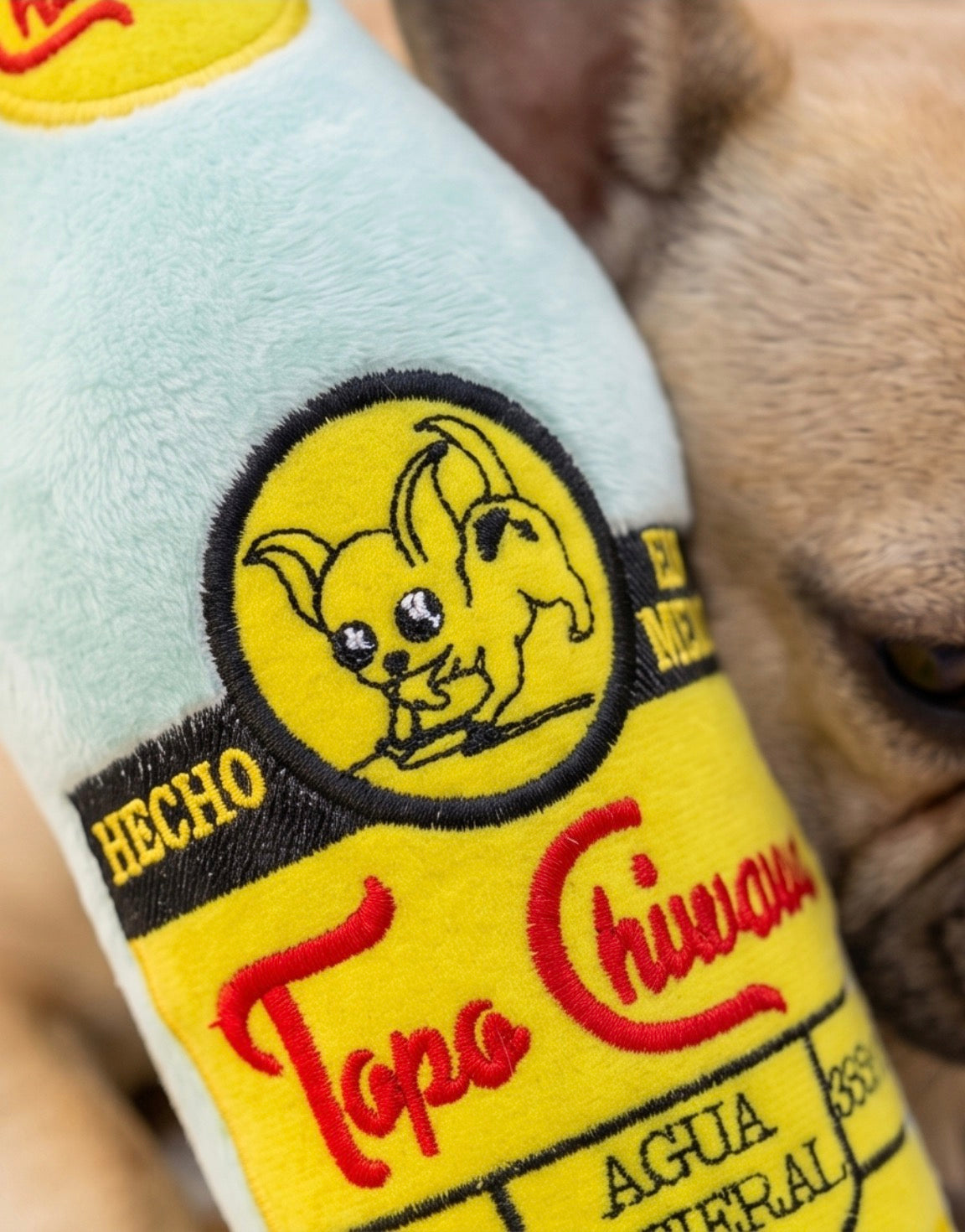 Haute Diggity Dog Topo Chiwawa Bottle Plush Dog Toy