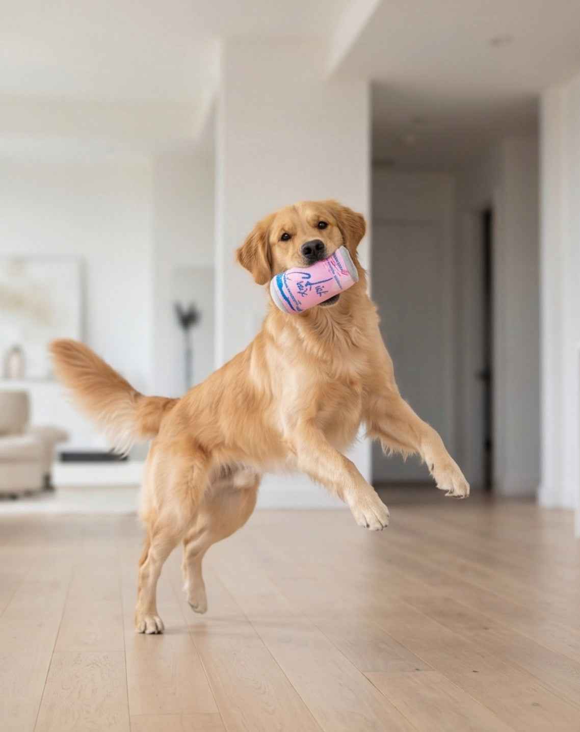 Haute Diggity Dog LickCroix - Barkin Berry Plush Dog Toy