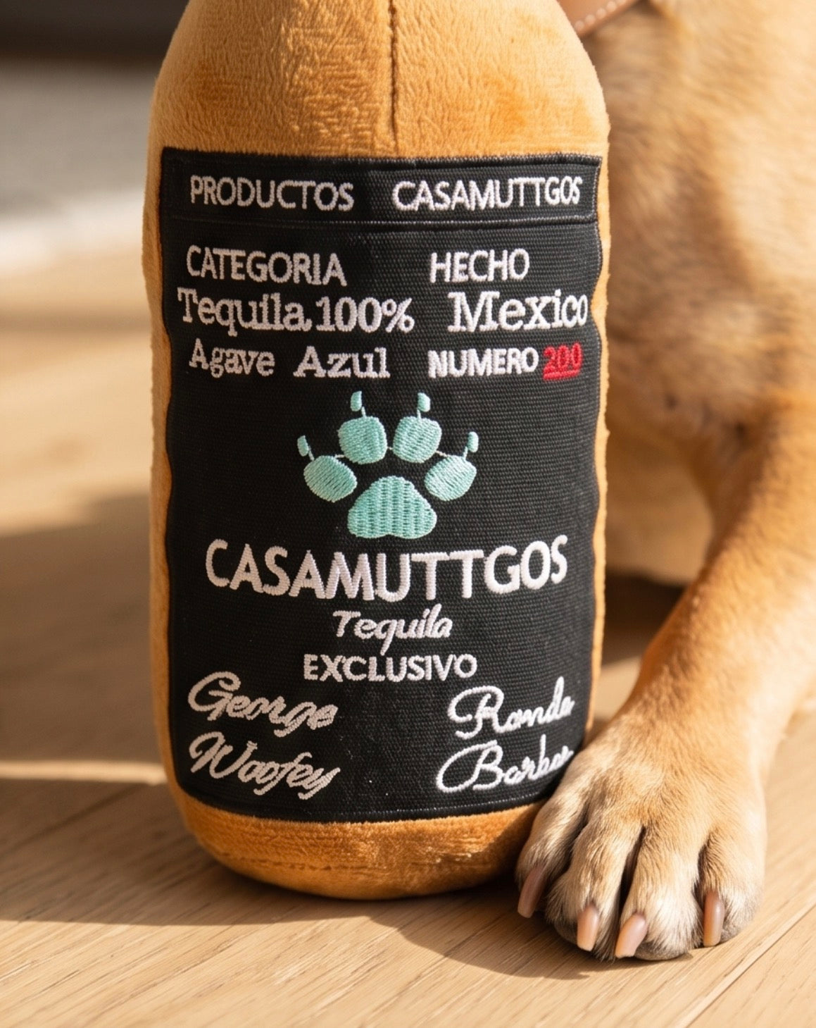 Haute Diggity Dog Casamuttgos Tequila Plush Dog Toy