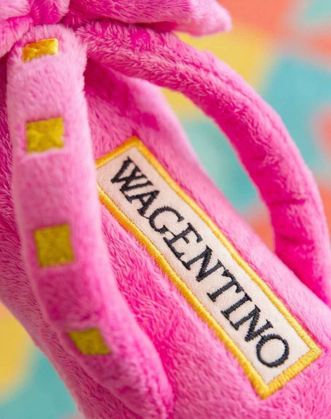 Haute Diggity Dog Wagentino Sandal Plush Dog Toy