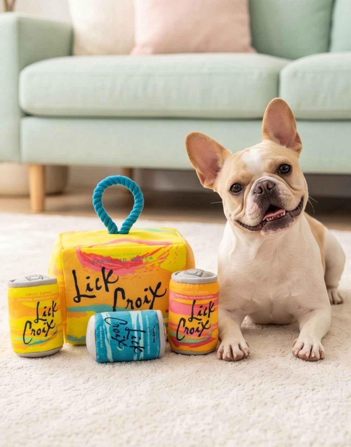 Haute Diggity Dog LickCroix - Grrriety Pack Plush Dog Toy
