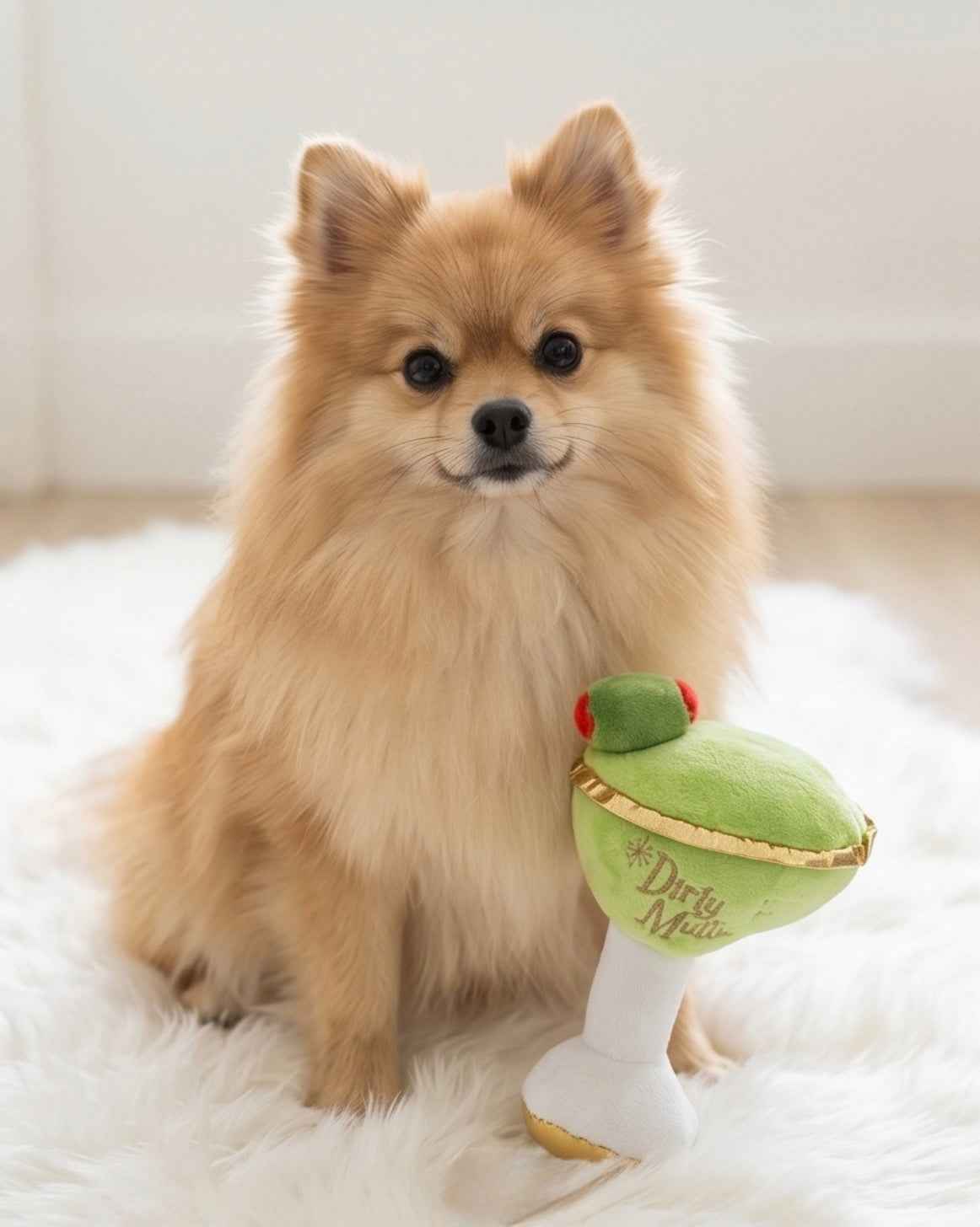 Haute Diggity Dog Dirty Muttini Plush Dog Toy