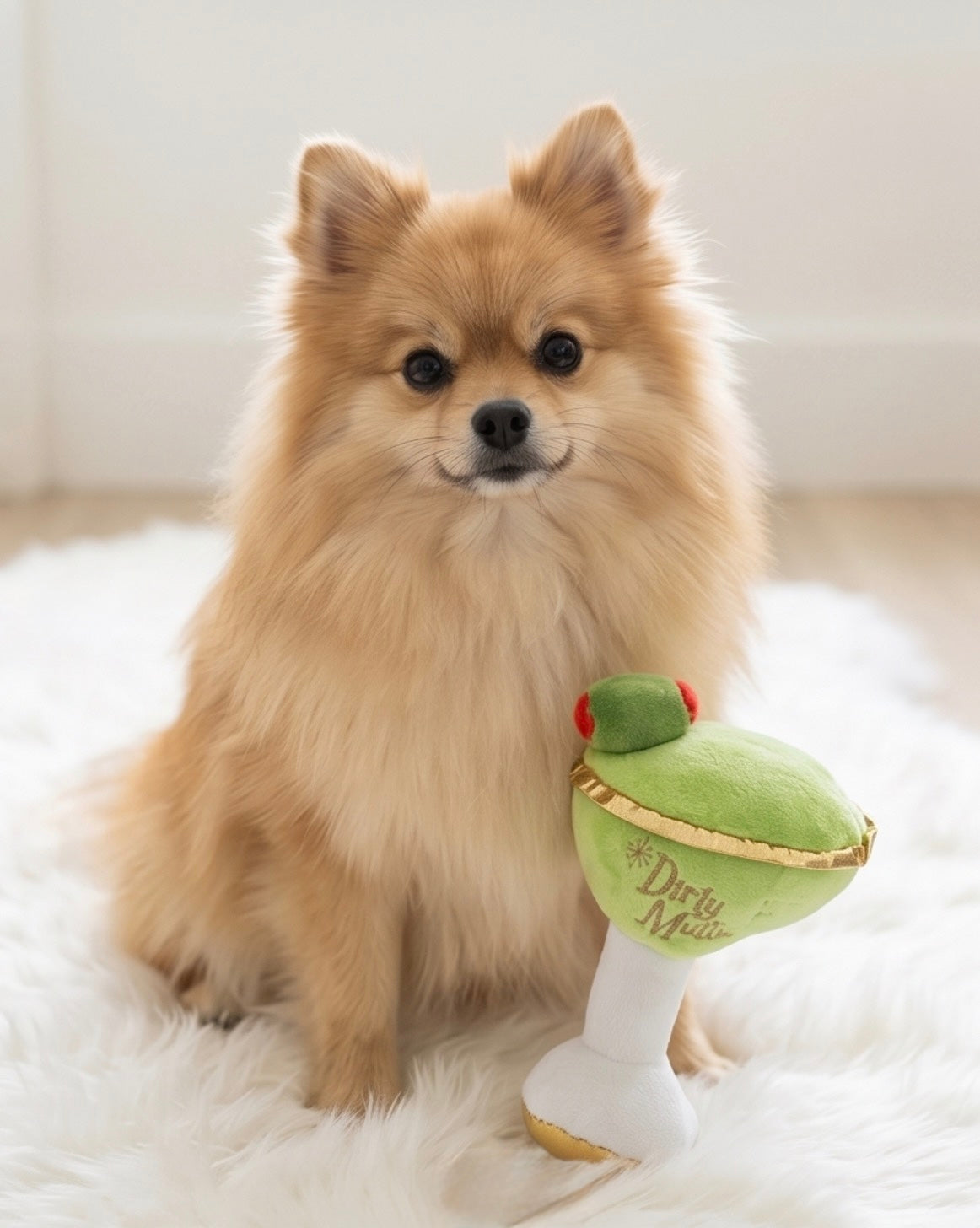Haute Diggity Dog Dirty Muttini Plush Dog Toy