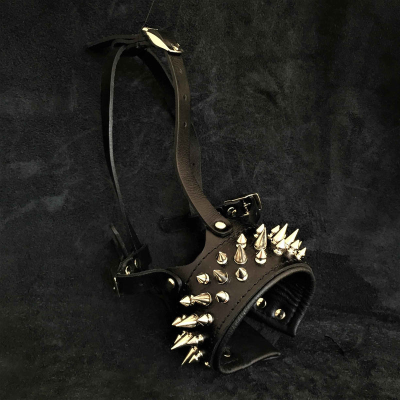Bestia Danger Leather Dog Muzzle