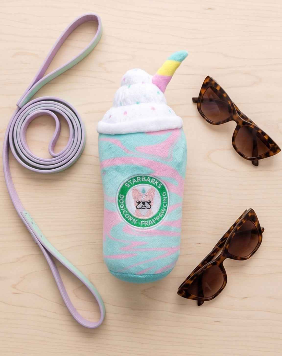 Haute Diggity Dog Starbarks Dogicorn Frapawccino Plush Dog Toy