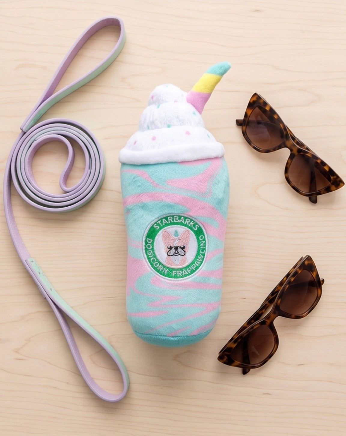 Haute Diggity Dog Starbarks Dogicorn Frapawccino Plush Dog Toy