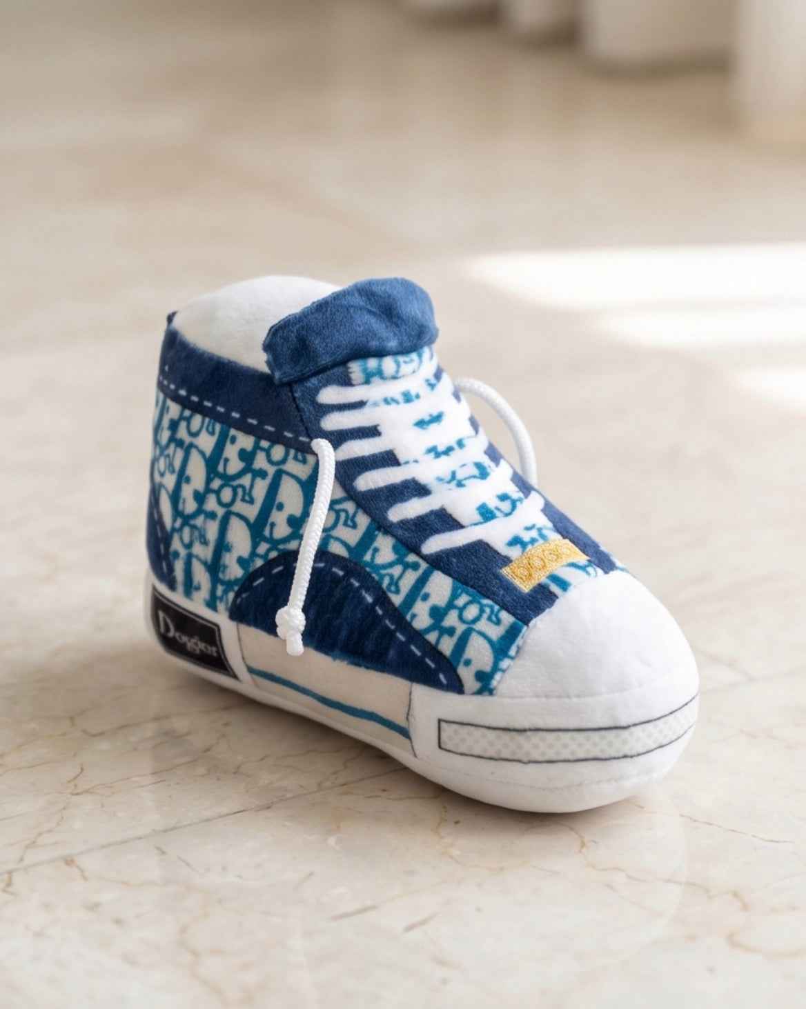 Haute Diggity Dog Dogior High-Top Tennis Shoe Plush Dog Toy