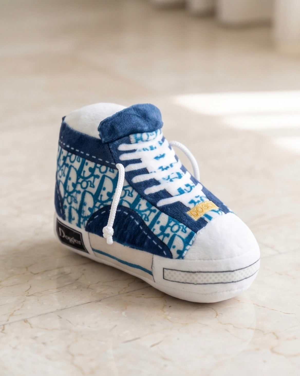 Haute Diggity Dog Dogior High-Top Tennis Shoe Plush Dog Toy