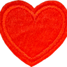 Red Heart Patch