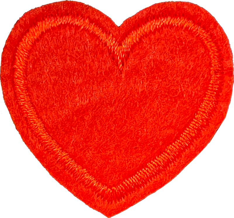 Red Heart Patch