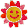 Smiley Face Flower 2 Patch