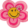 Smiley Face Flower 1 Patch
