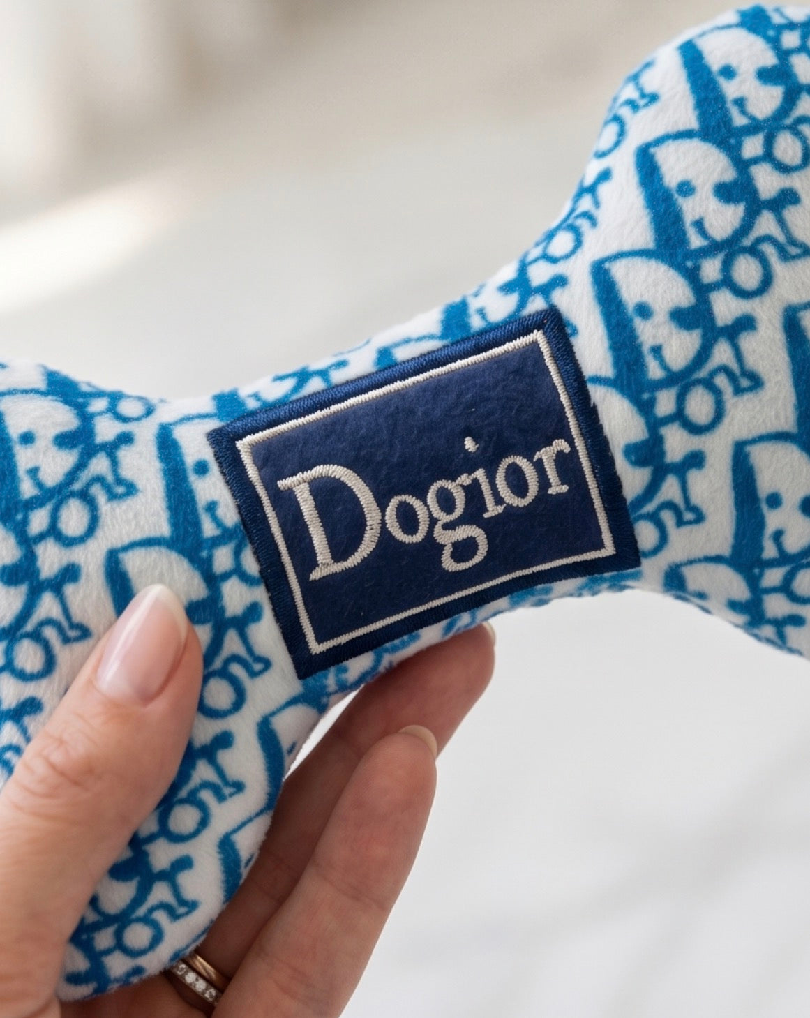 Haute Diggity Dog Dogior Bone Plush Dog Toy