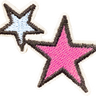 Pink & Blue Stars Patch