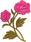 Pink Rose Patch