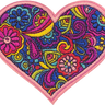 Flower Heart Patch