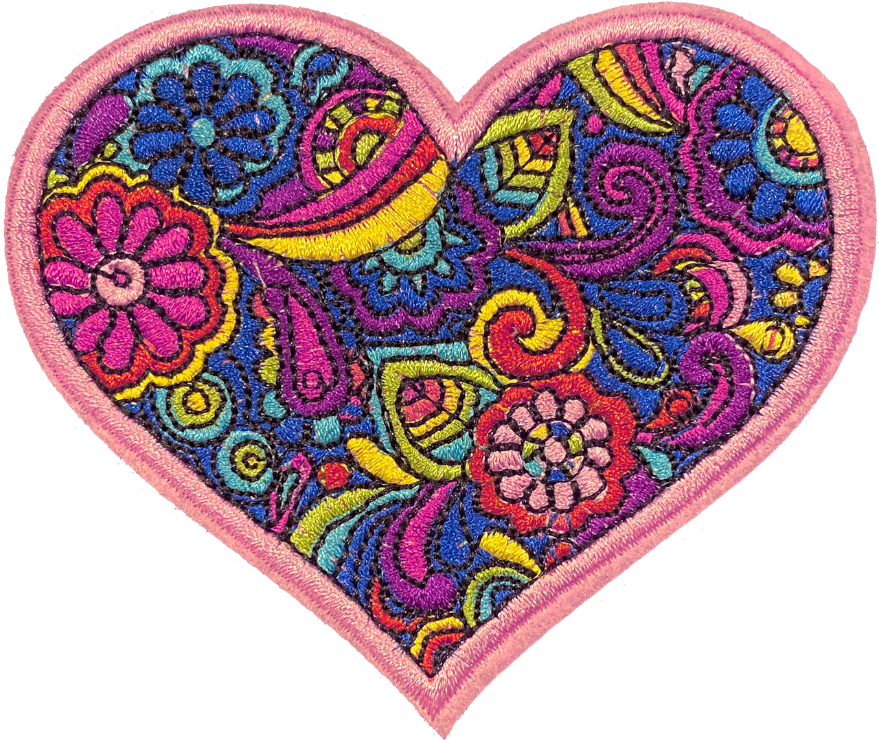 Flower Heart Patch
