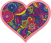 Flower Heart Patch