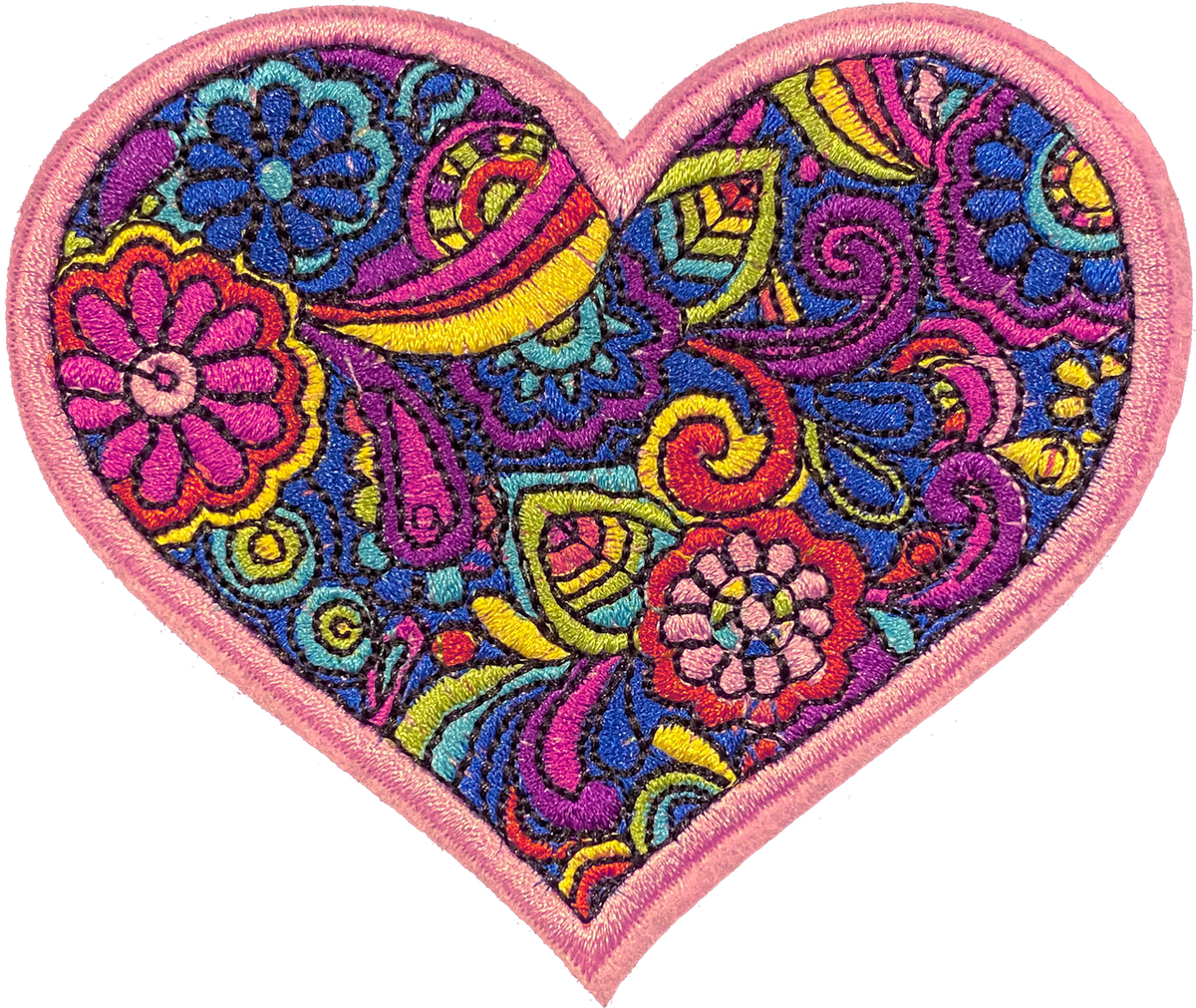 Flower Heart Patch