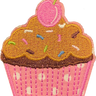 Cupcake 3 (Pink Dot) - Patch