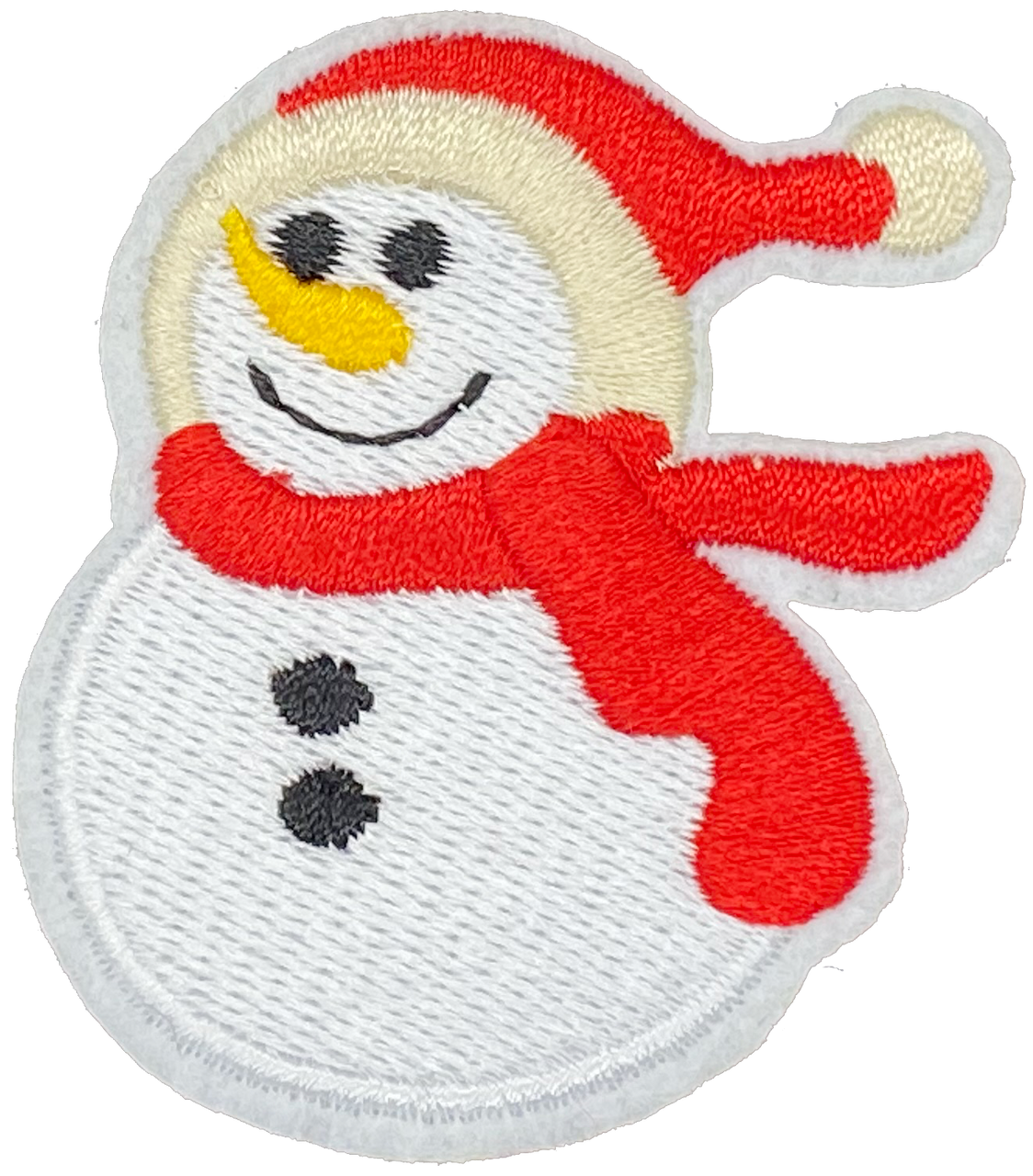 Snowman with Red Scarf - Patch