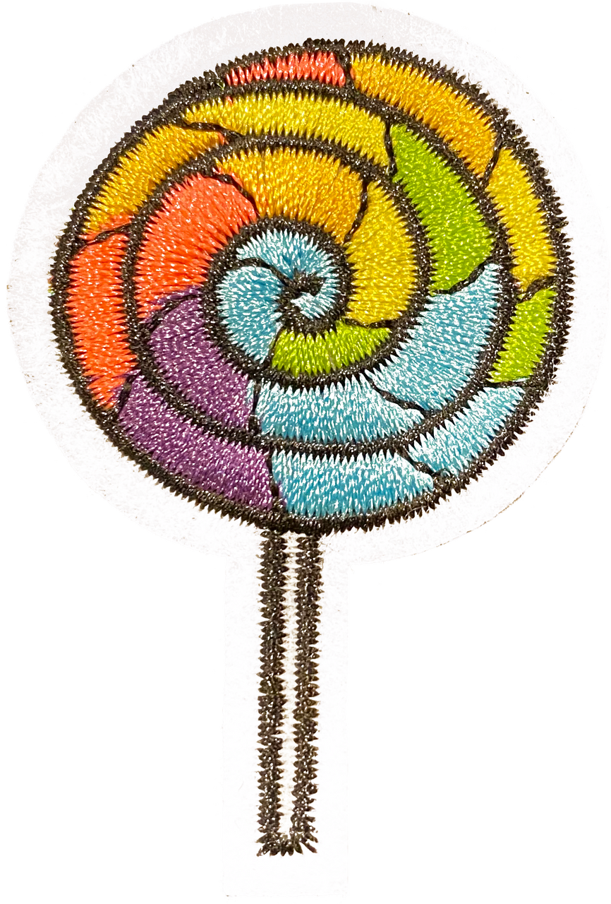 Lollypop 1 (Rainbow) - Patch