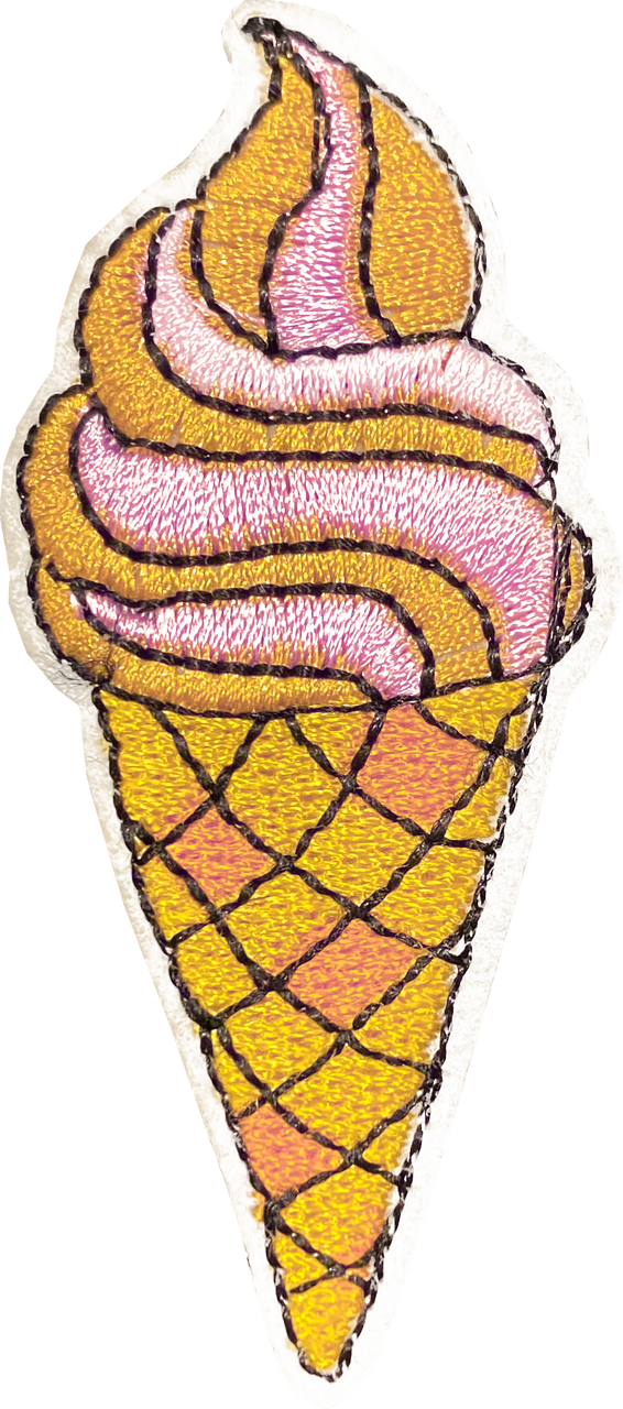 Ice Cream Cone Patch