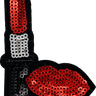 Lipstick with Lips- Patch
