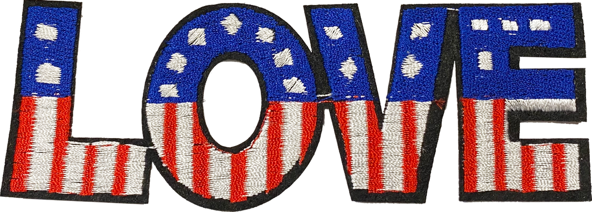 Love Patriotic Patch