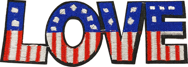 Love Patriotic Patch