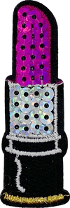 Fuchsia Sequin Lipstick - Patch