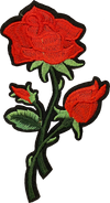 Red Rose 1 Patch