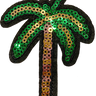 Sequin Palm Tree Patch