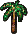 Sequin Palm Tree Patch