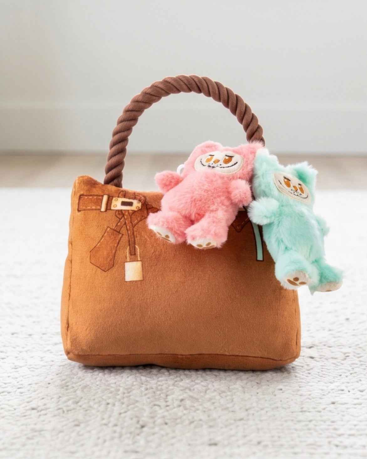 Haute Diggity Dog Labowwow Handbag Plush Dog Toy