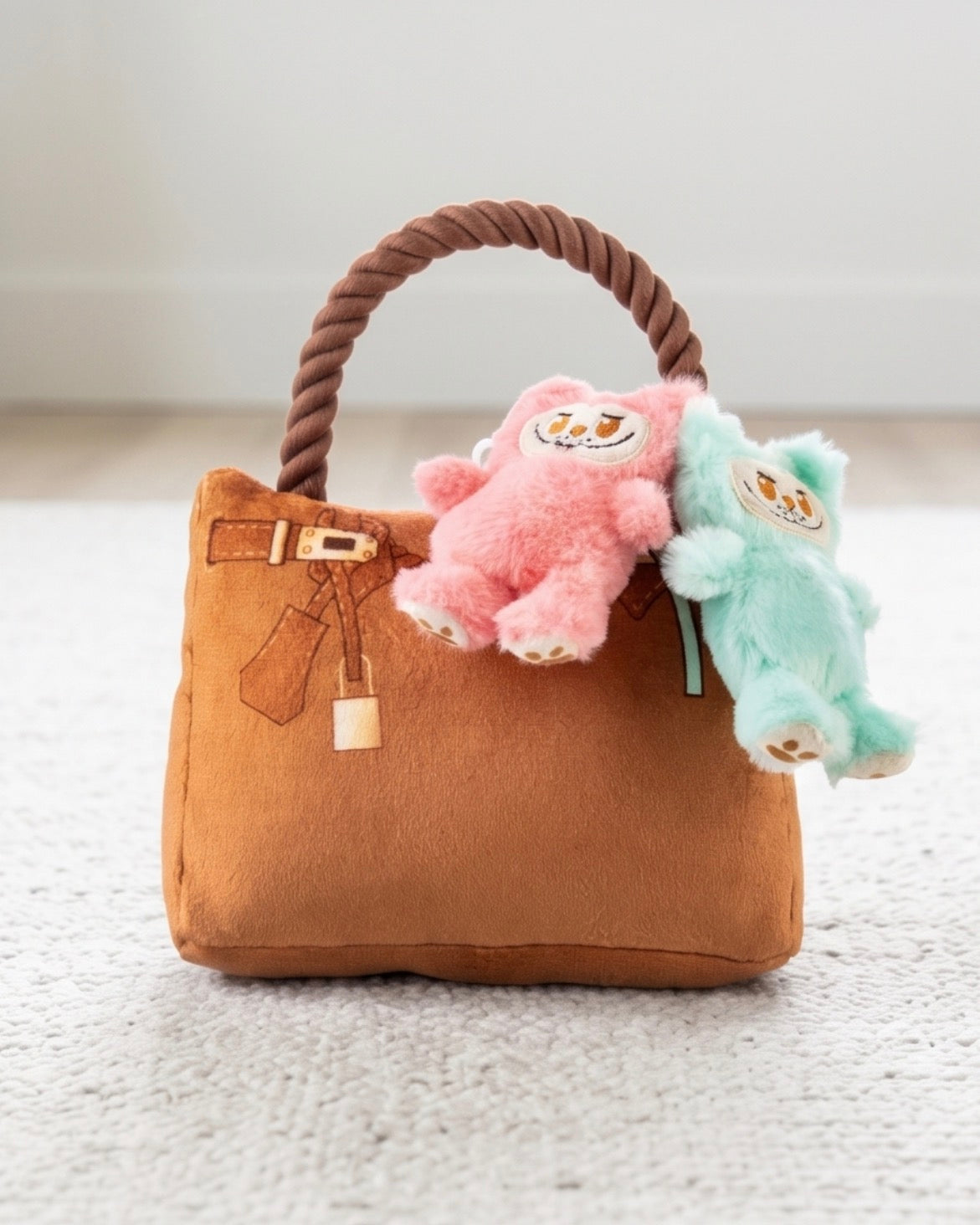 Haute Diggity Dog Labowwow Handbag Plush Dog Toy