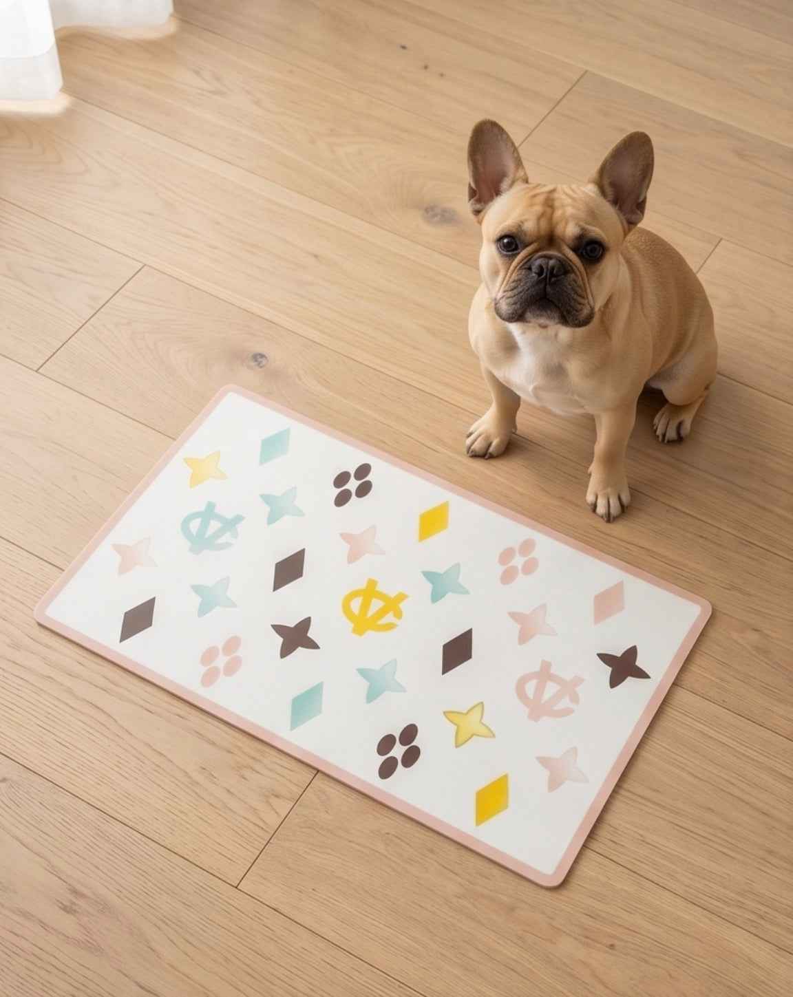 Haute Diggity Dog White Chewy Vuiton Placemat