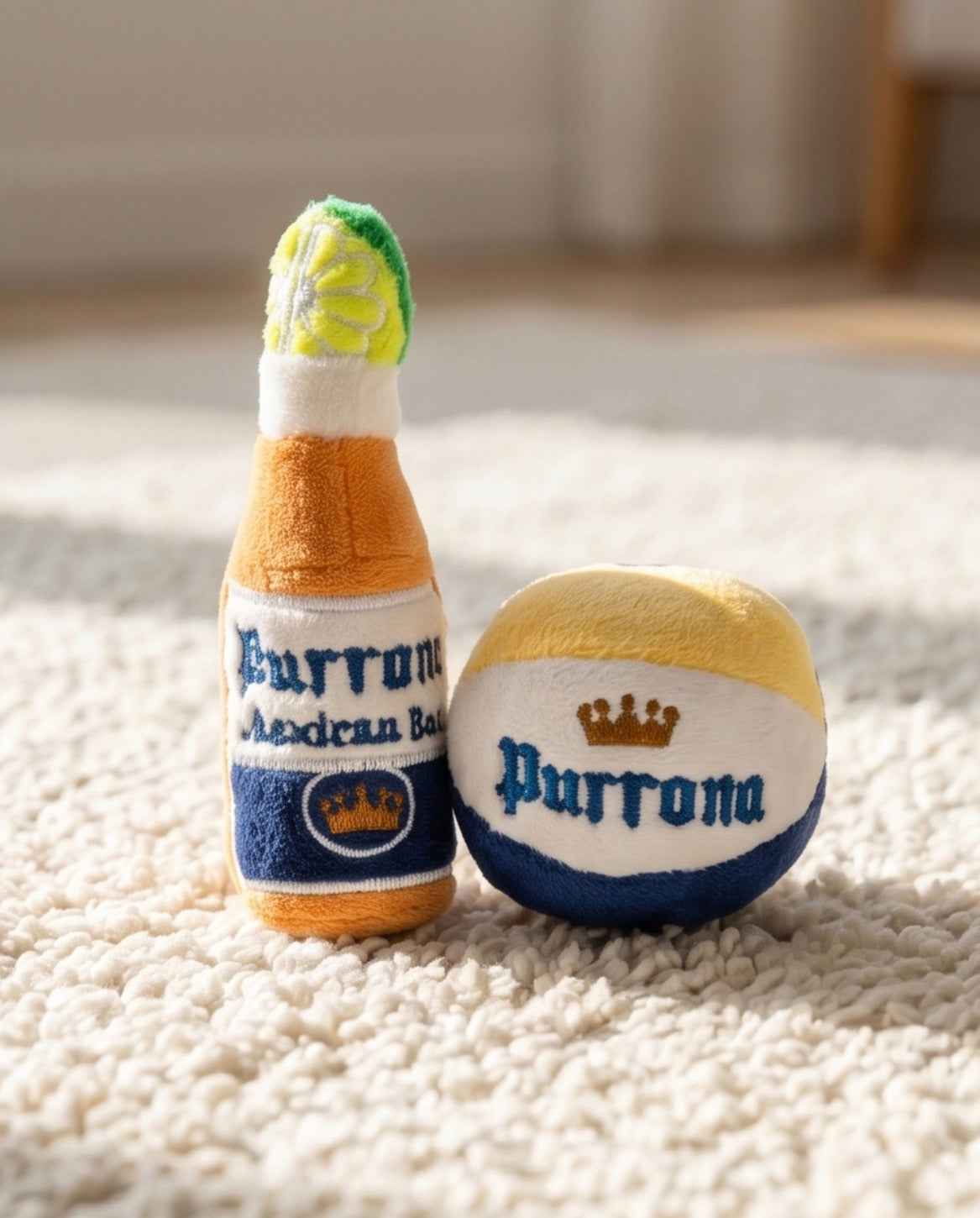 Haute Diggity Dog Purrona (Bottle & Ball) Organic Catnip Toy