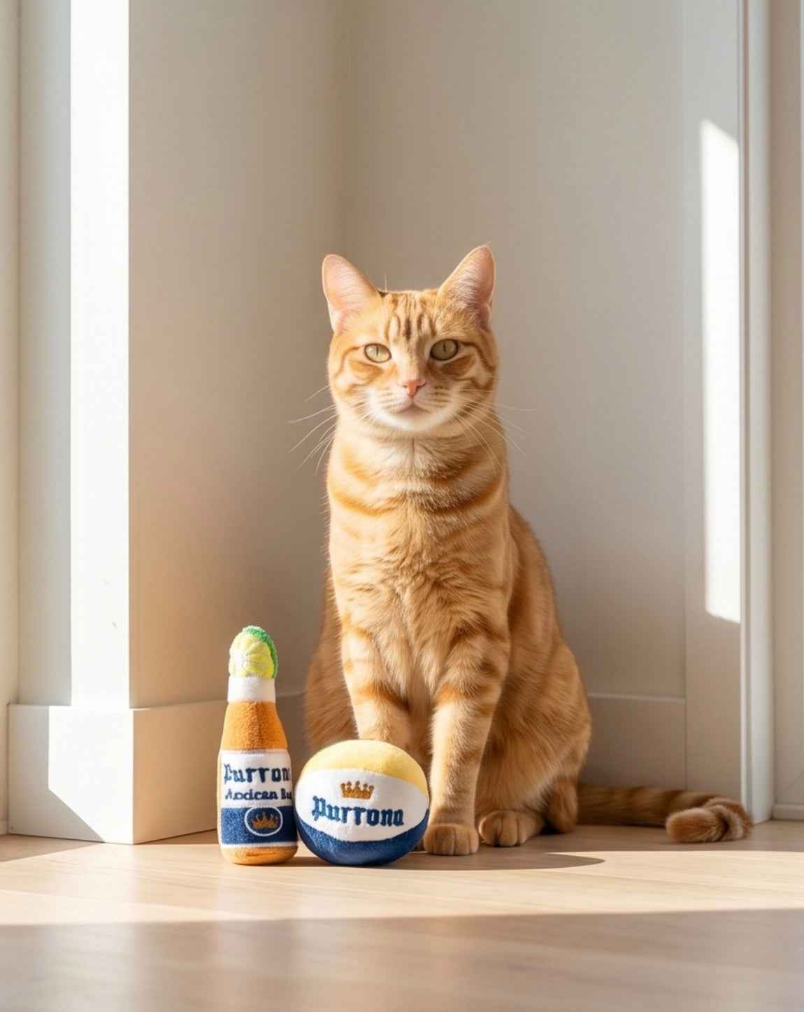 Haute Diggity Dog Purrona (Bottle & Ball) Organic Catnip Toy