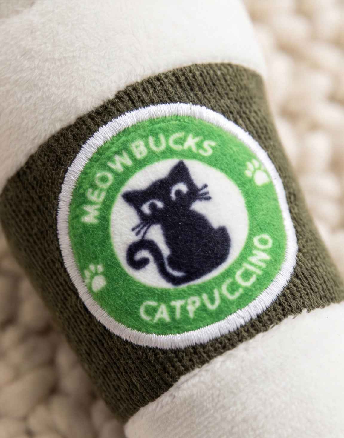 Haute Diggity Dog Meowbucks (2 coffee cups) Organic Catnip Toy