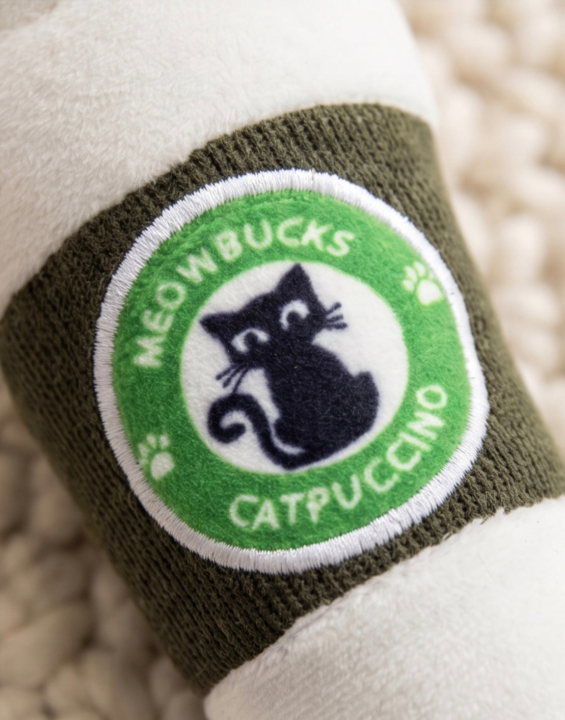 Haute Diggity Dog Meowbucks (2 coffee cups) Organic Catnip Toy
