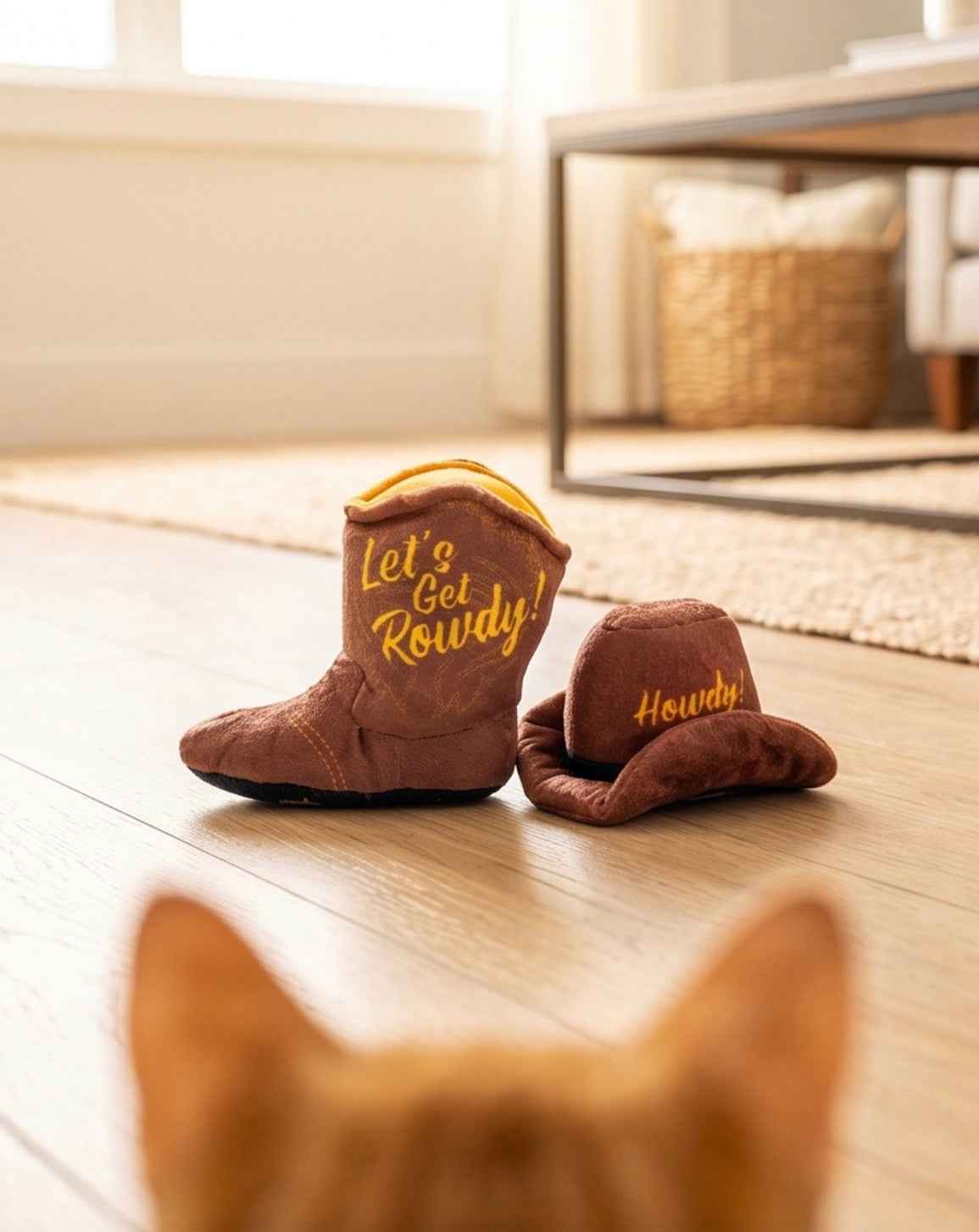 Haute Diggity Dog Kitty Cowboy Organic Catnip Toy