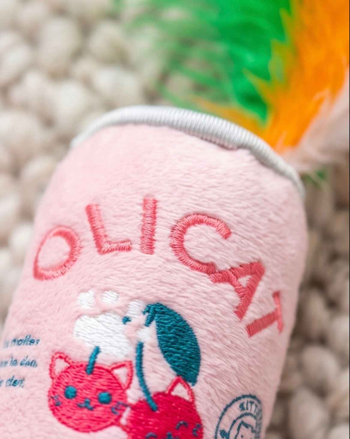 Haute Diggity Dog Olicat Cherry & Orange Organic Catnip Toy