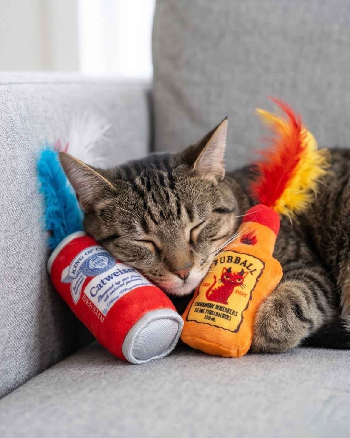 Haute Diggity Dog Furball & Catweiser Organic Catnip Toy