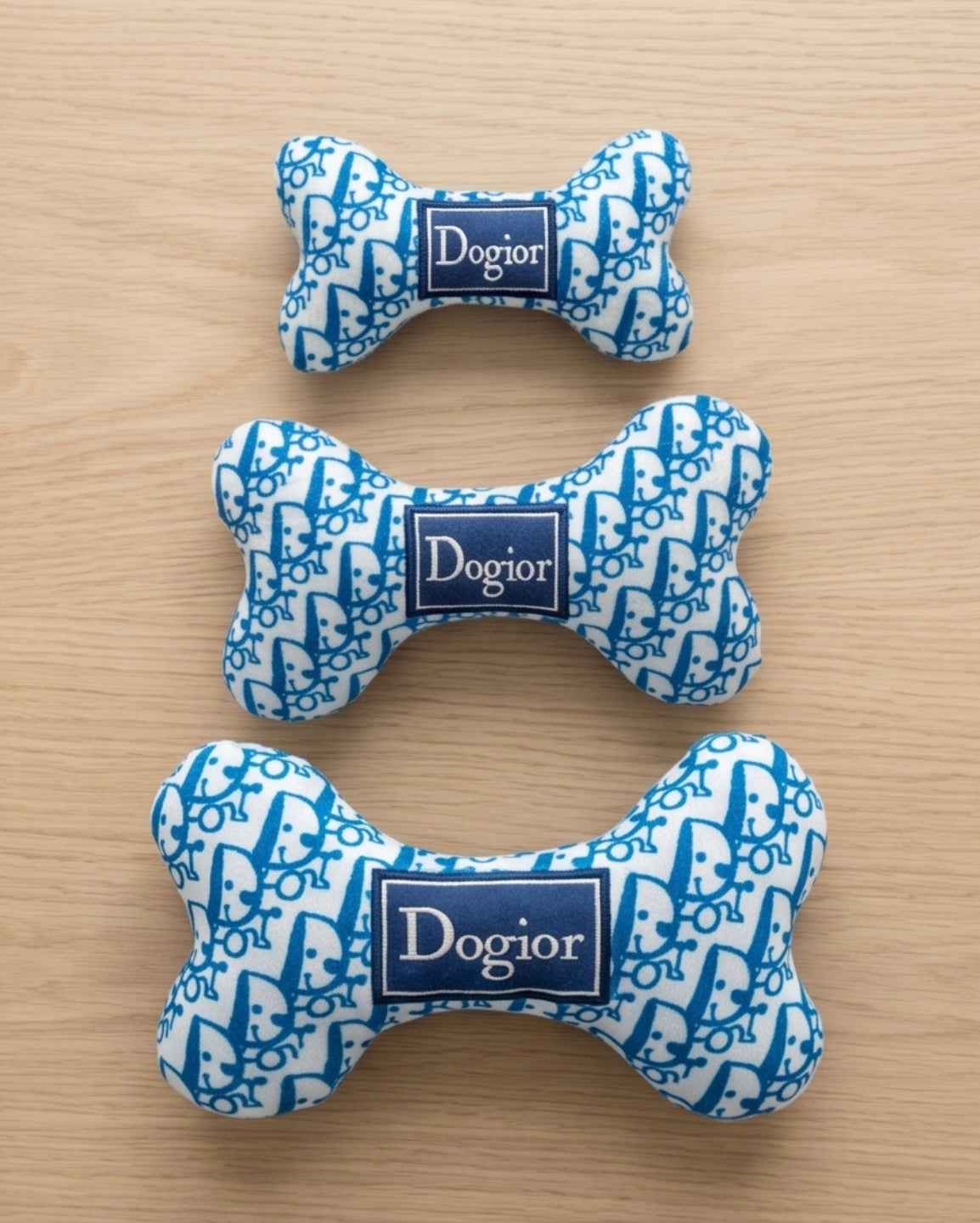 Haute Diggity Dog Dogior Bone Plush Dog Toy