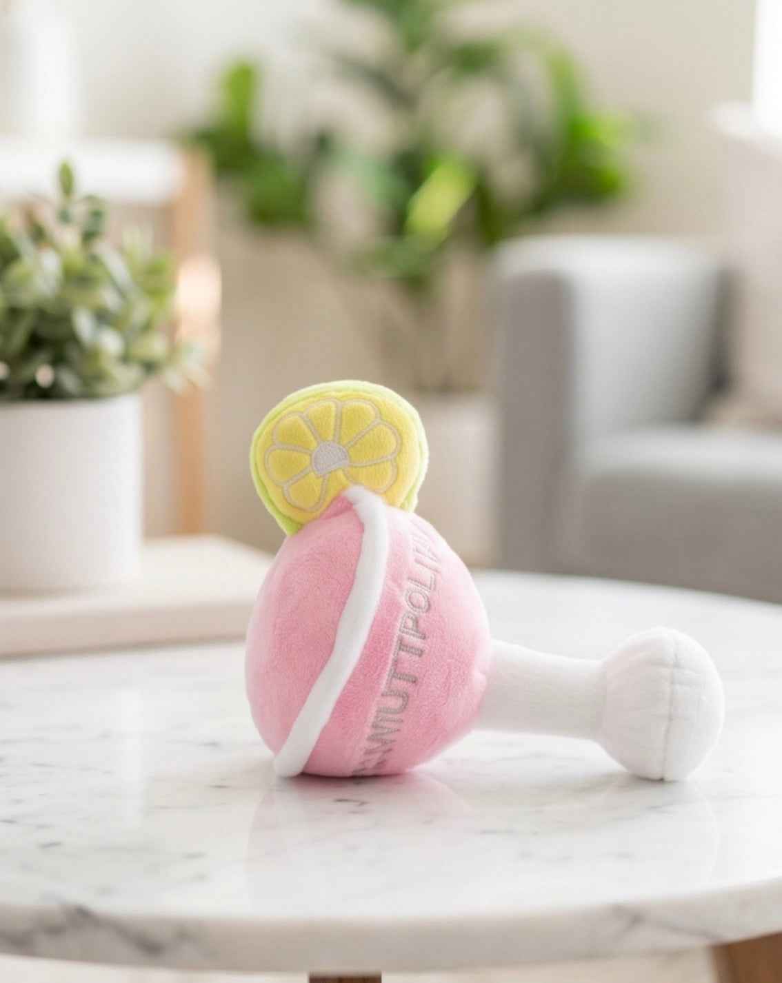 Haute Diggity Dog Cosmuttpolitan Plush Dog Toy