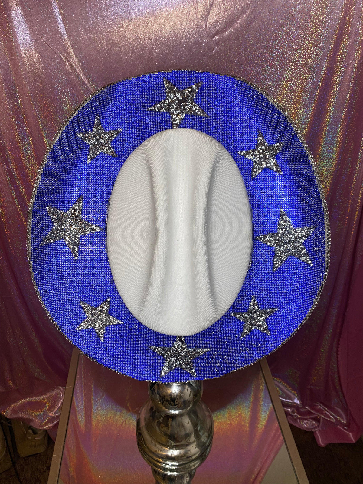 Dallas Cowboys Rhinestone Cowgirl Hat - back view | HT Animal Supply